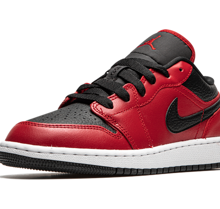 Air Jordan 1 Low GS "Black Pebbled"