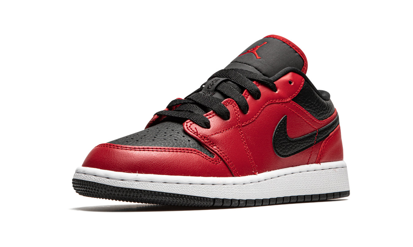 Air Jordan 1 Low GS "Black Pebbled"