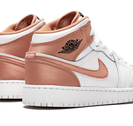 Air Jordan 1 MID GS "Bronze-White"