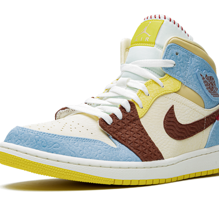 Air Jordan 1 Mid SE "Maison Chateau Rouge Fearless"