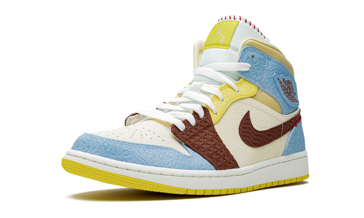 Air Jordan 1 Mid SE "Maison Chateau Rouge Fearless"