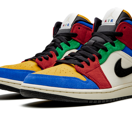 Air Jordan 1 Mid "Blue The Great - Fearless"