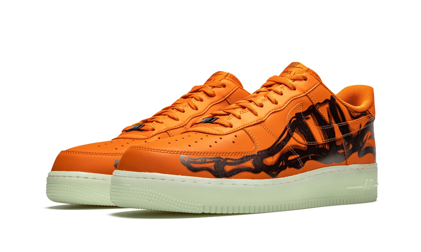 Nike Air Force 1 Low "Orange Skeleton"