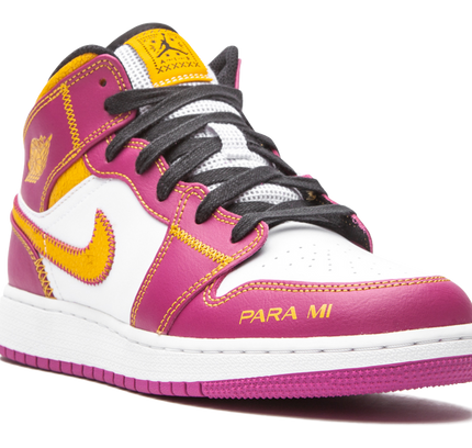 Air Jordan 1 Mid DOD GS "Day of the Dead"