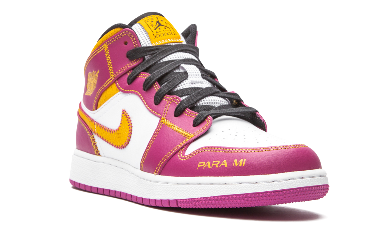 Air Jordan 1 Mid DOD GS "Day of the Dead"