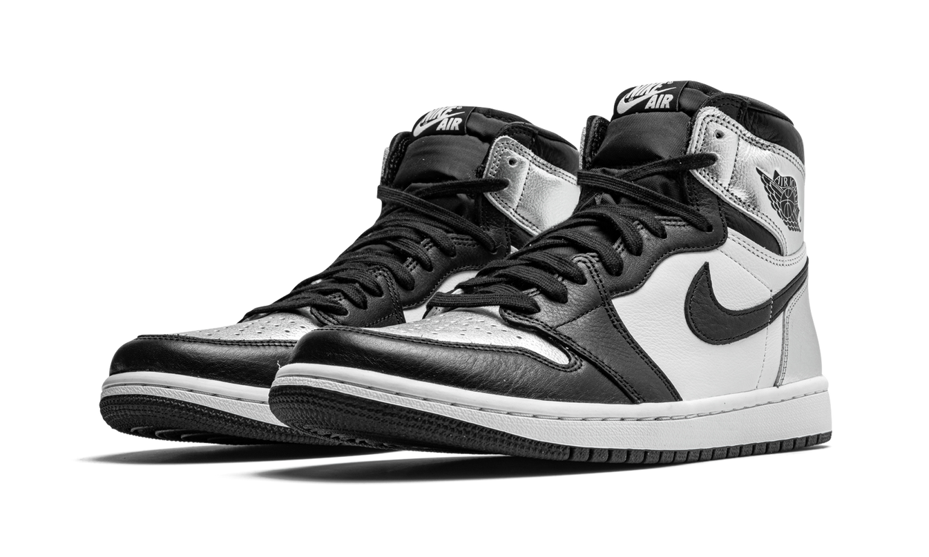 Air Jordan 1 RETRO HIGH OG WMNS "Silver Toe"