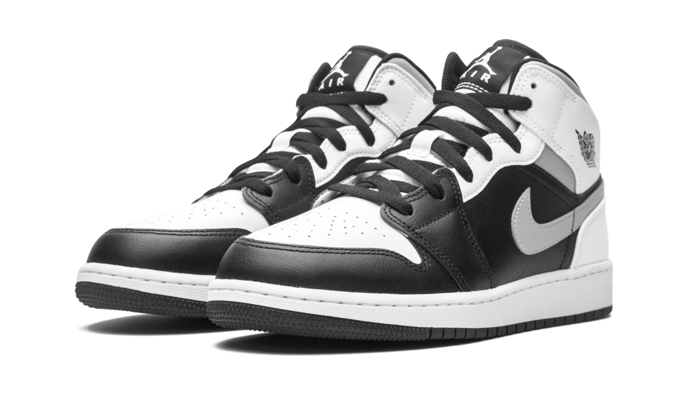 Air Jordan 1 Mid GS "White Shadow"