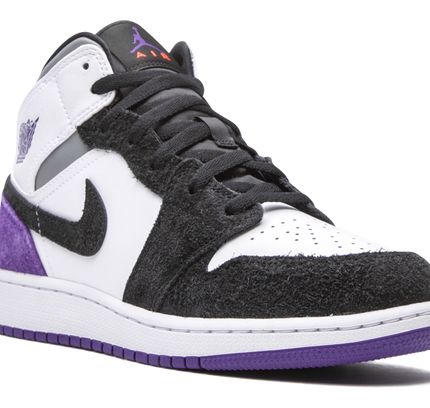 Air Jordan 1 Mid SE GS "Court Purple Suede"