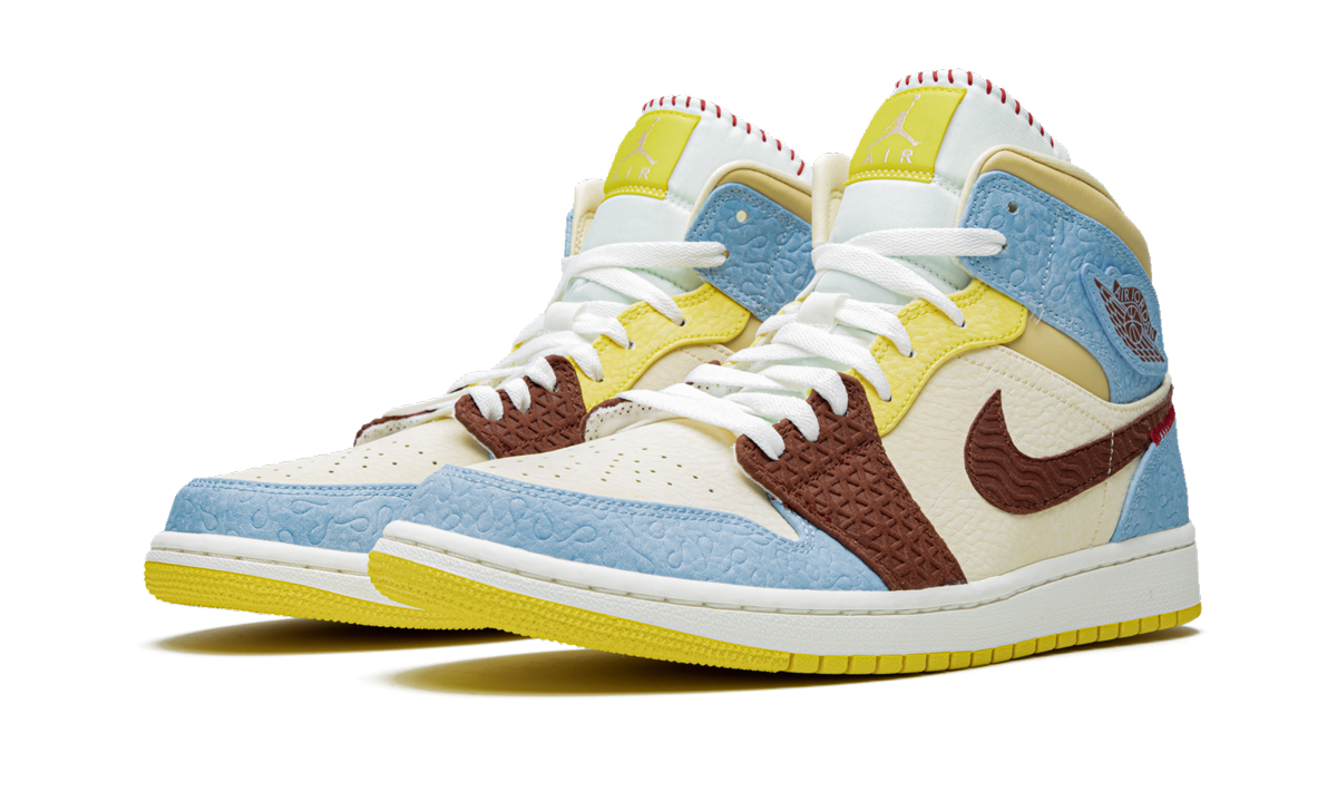 Air Jordan 1 Mid SE "Maison Chateau Rouge Fearless"