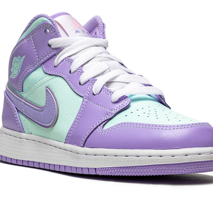 Air Jordan 1 Mid GS "Purple Pulse / Arctic Punch"