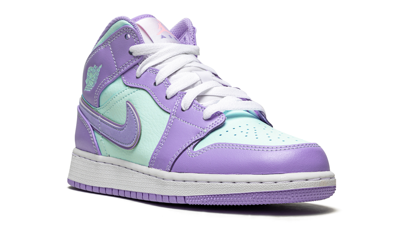 Air Jordan 1 Mid GS "Purple Pulse / Arctic Punch"
