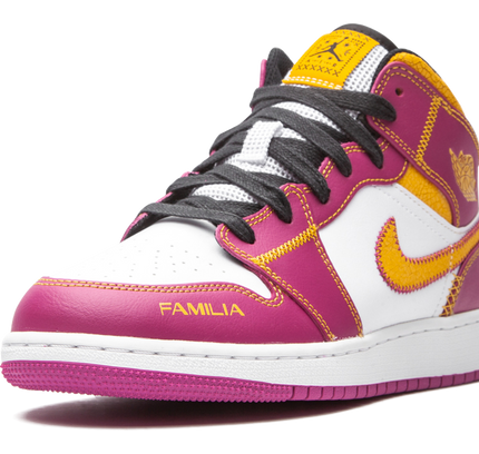 Air Jordan 1 Mid DOD GS "Day of the Dead"