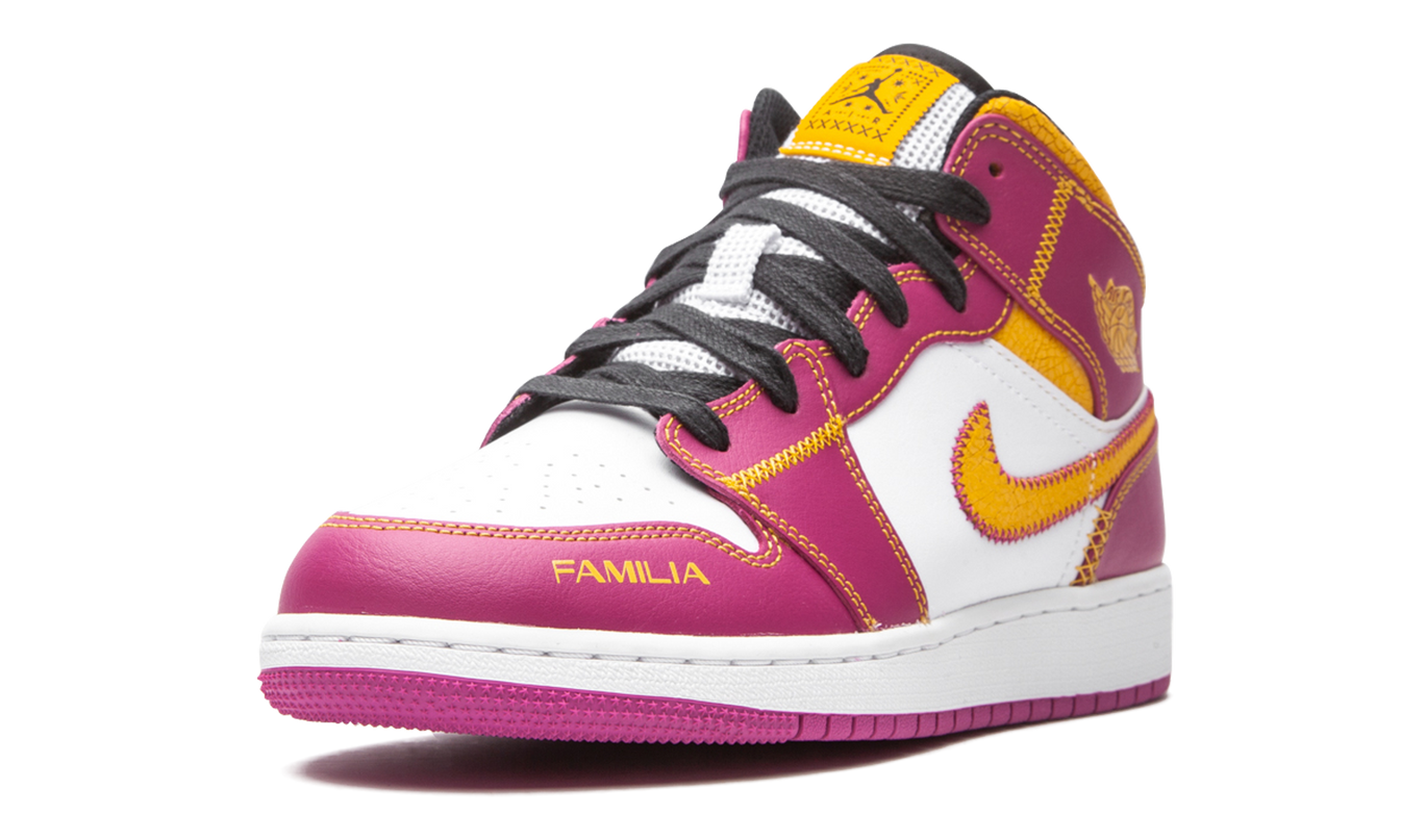 Air Jordan 1 Mid DOD GS "Day of the Dead"