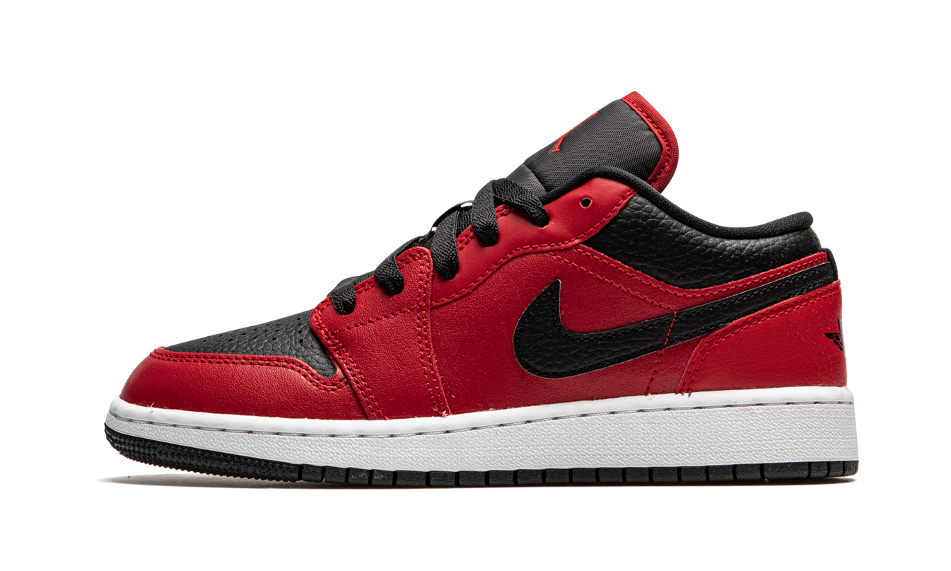 Air Jordan 1 Low GS "Black Pebbled"