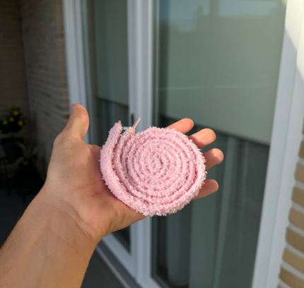 Fluffy Veters Roze