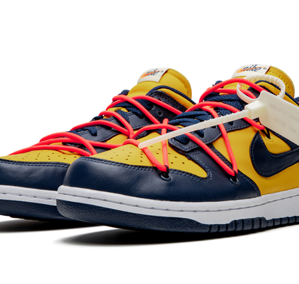 Nike Dunk Low "Off-White - University Gold"