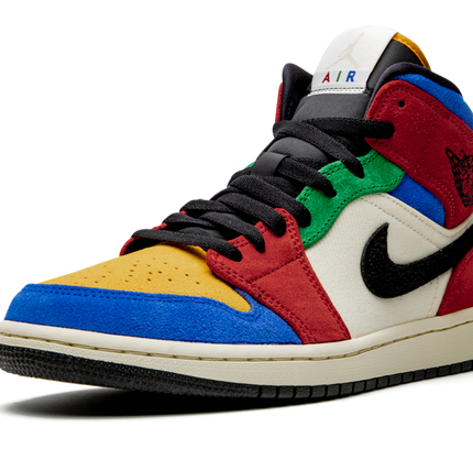 Air Jordan 1 Mid "Blue The Great - Fearless"