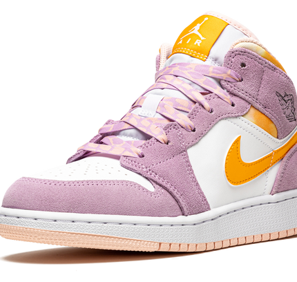 Air Jordan 1 Mid SE GS "Arctic Pink"