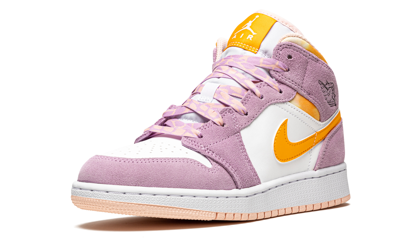 Air Jordan 1 Mid SE GS "Arctic Pink"