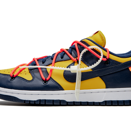 Nike Dunk Low "Off-White - University Gold"