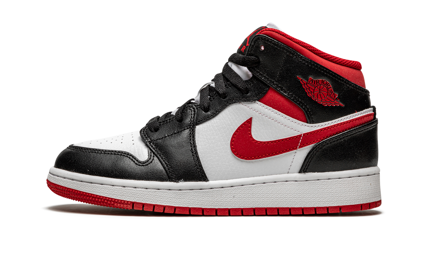 Air Jordan 1 Mid GS "Metallic Red"