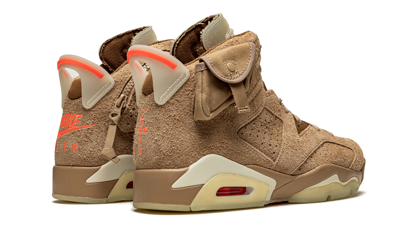 Air Jordan 6 Retro "Travis Scott - British Khaki"