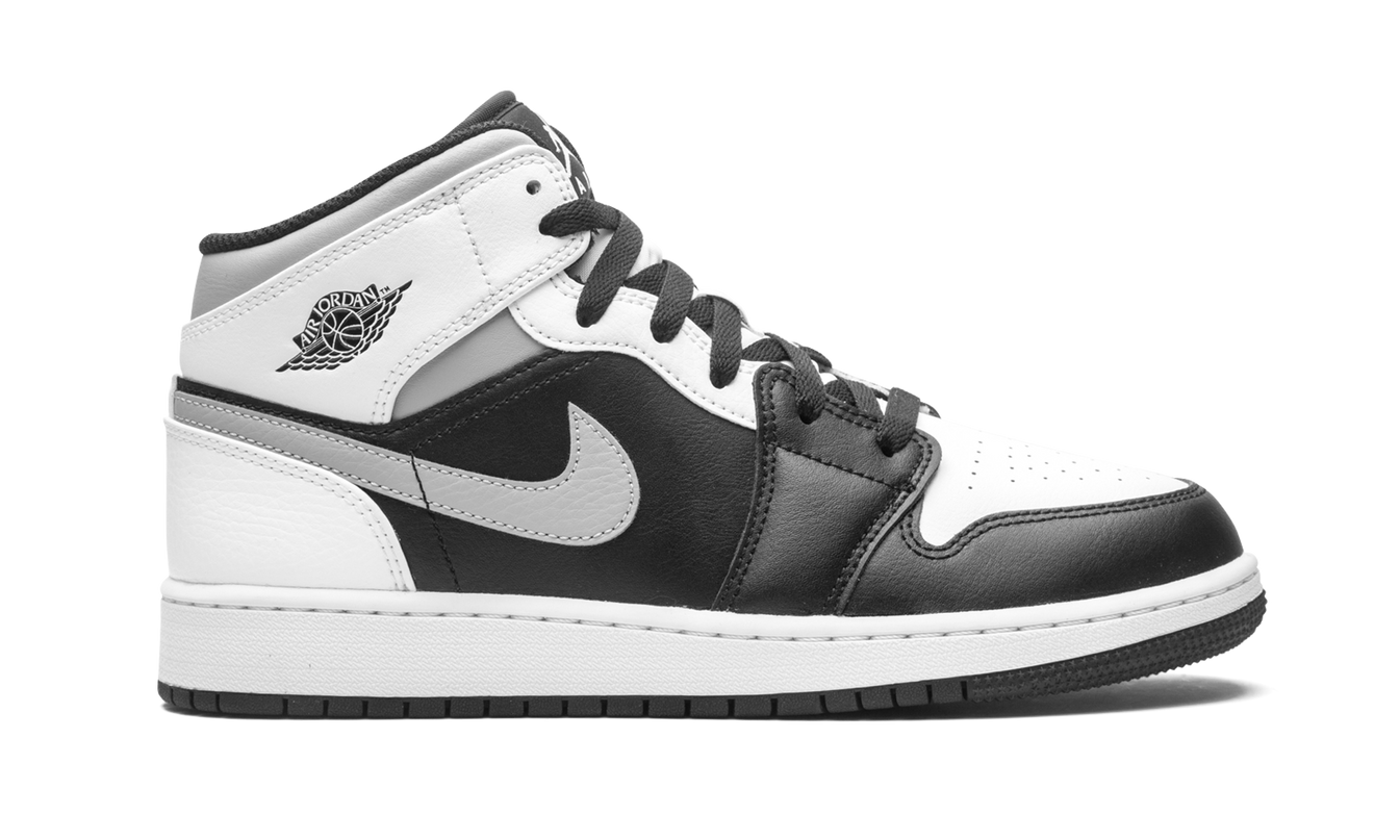 Air Jordan 1 Mid GS "White Shadow"
