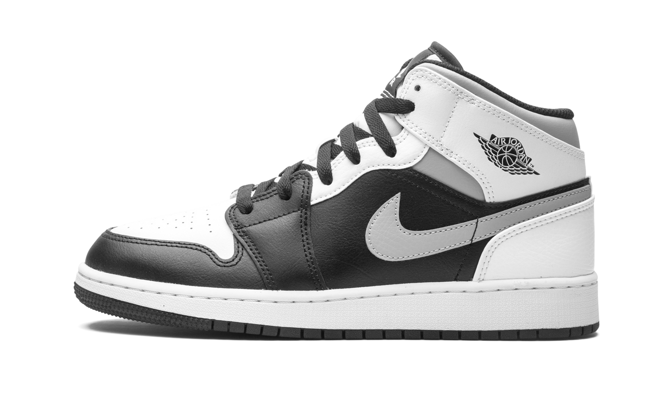 Air Jordan 1 Mid GS "White Shadow"