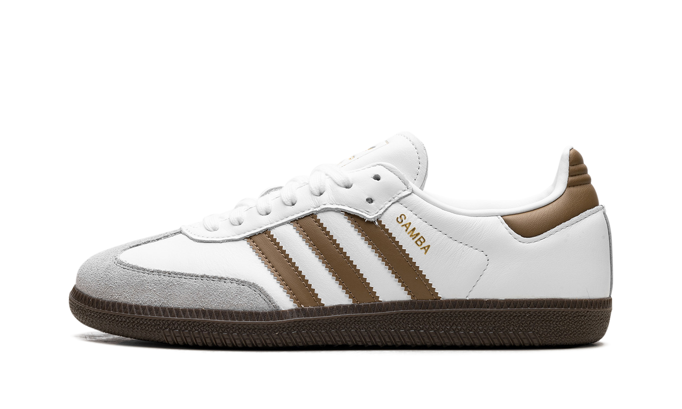 Adidas Samba OG "Cloud White / Brown Desert"