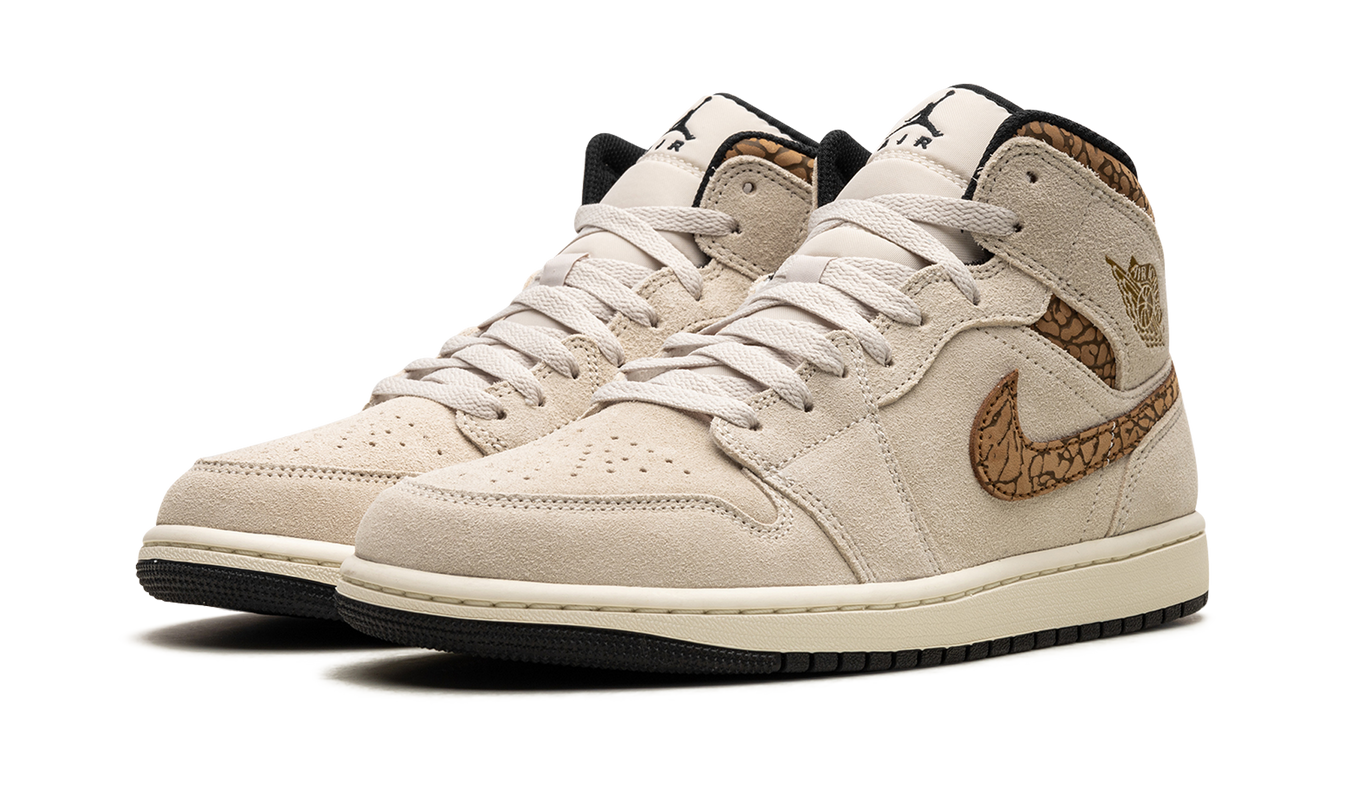 Air Jordan 1 Mid "Brown Elephant"