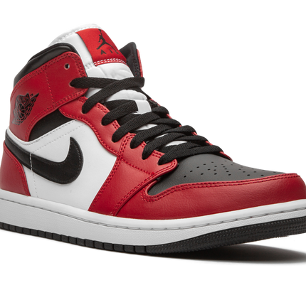 Air Jordan 1 Mid "Chicago Black Toe"