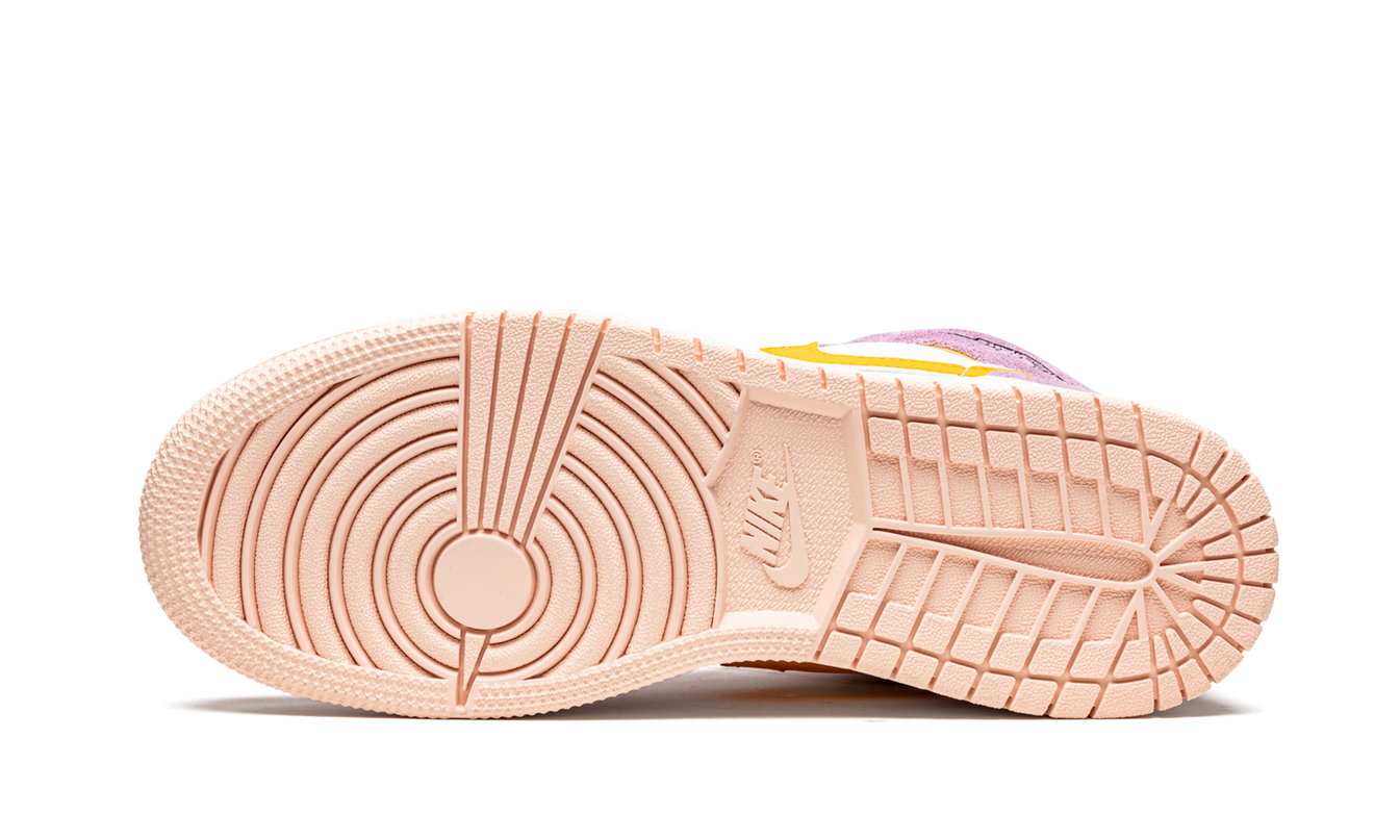 Air Jordan 1 Mid SE GS "Arctic Pink"