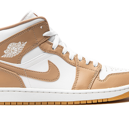 Air Jordan 1 Mid "Tan / Gum"