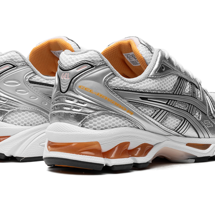 Gel Kayano 14 "Weiß Reines Silber Orange"