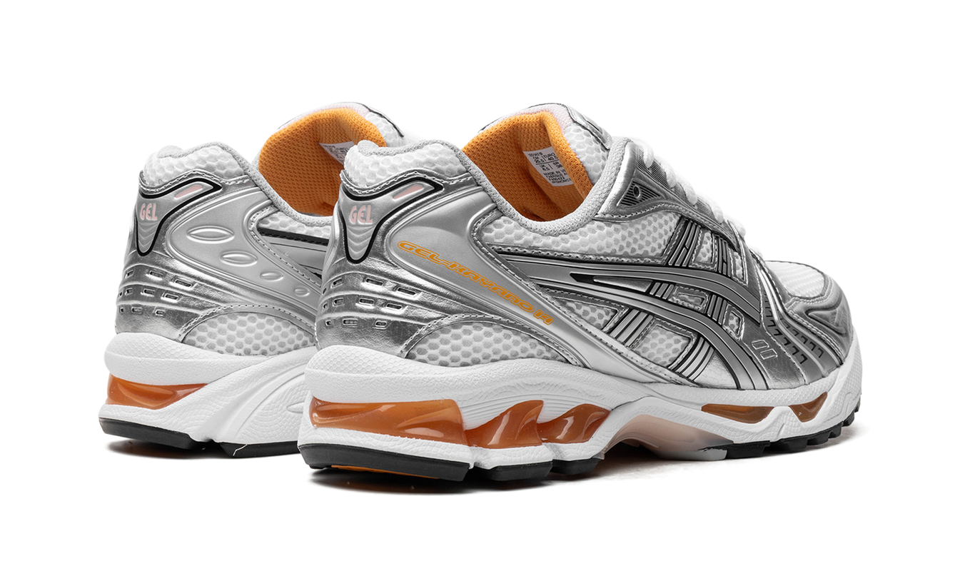 Asics Gel Kayano 14 "White Pure Silver Orange"