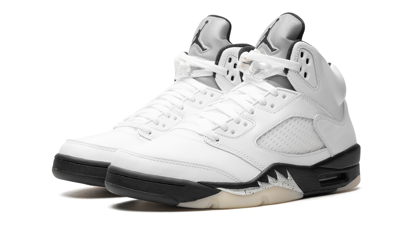 Air Jordan 5 "White/Black"