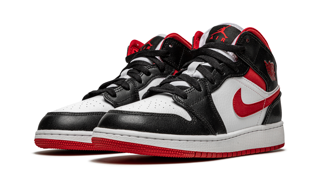 Air Jordan 1 Mid GS "Metallic Red"