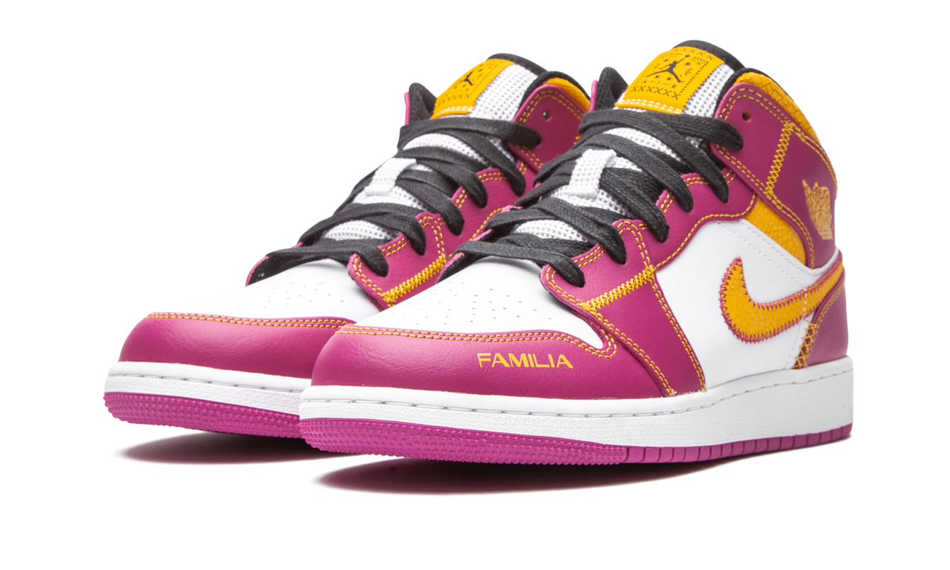 Air Jordan 1 Mid DOD GS "Day of the Dead"