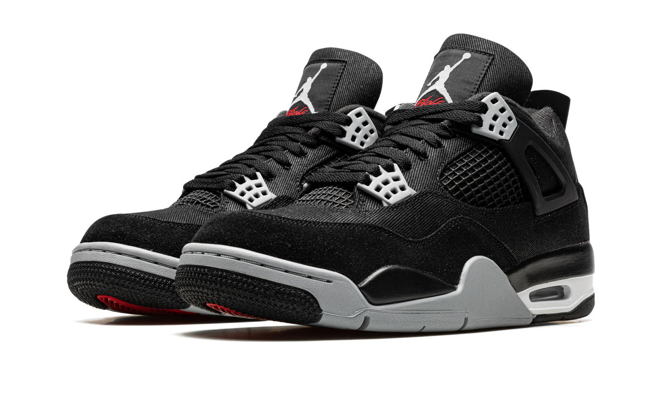 Air Jordan 4 "Black Canvas"