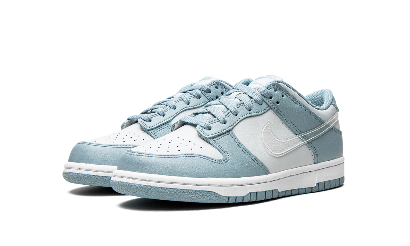 Nike Dunk Low GS "Clear Swoosh / Blue"