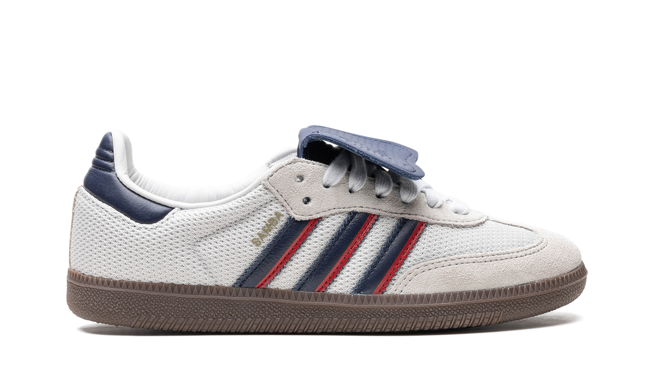Adidas Samba LT "Crystal White Dark Blue"