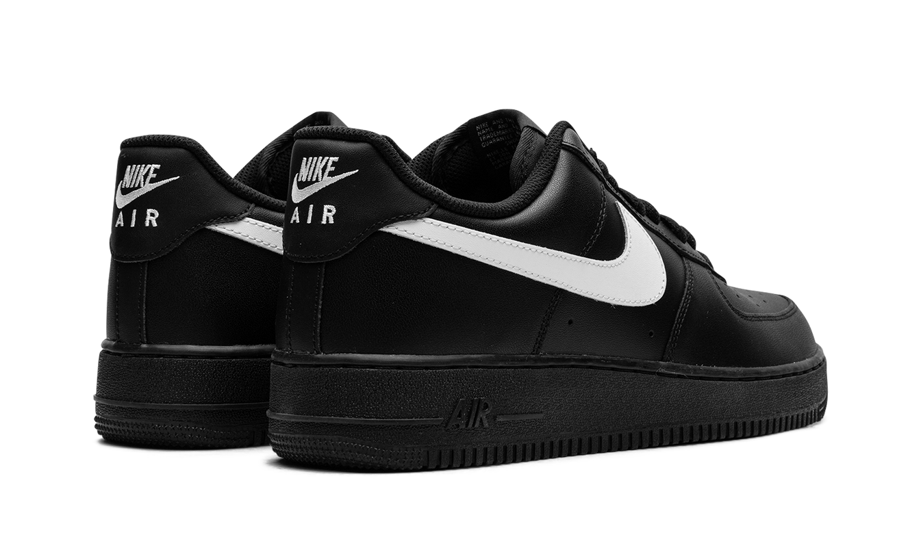 Nike Air Force 1 "Black White Swoosh"
