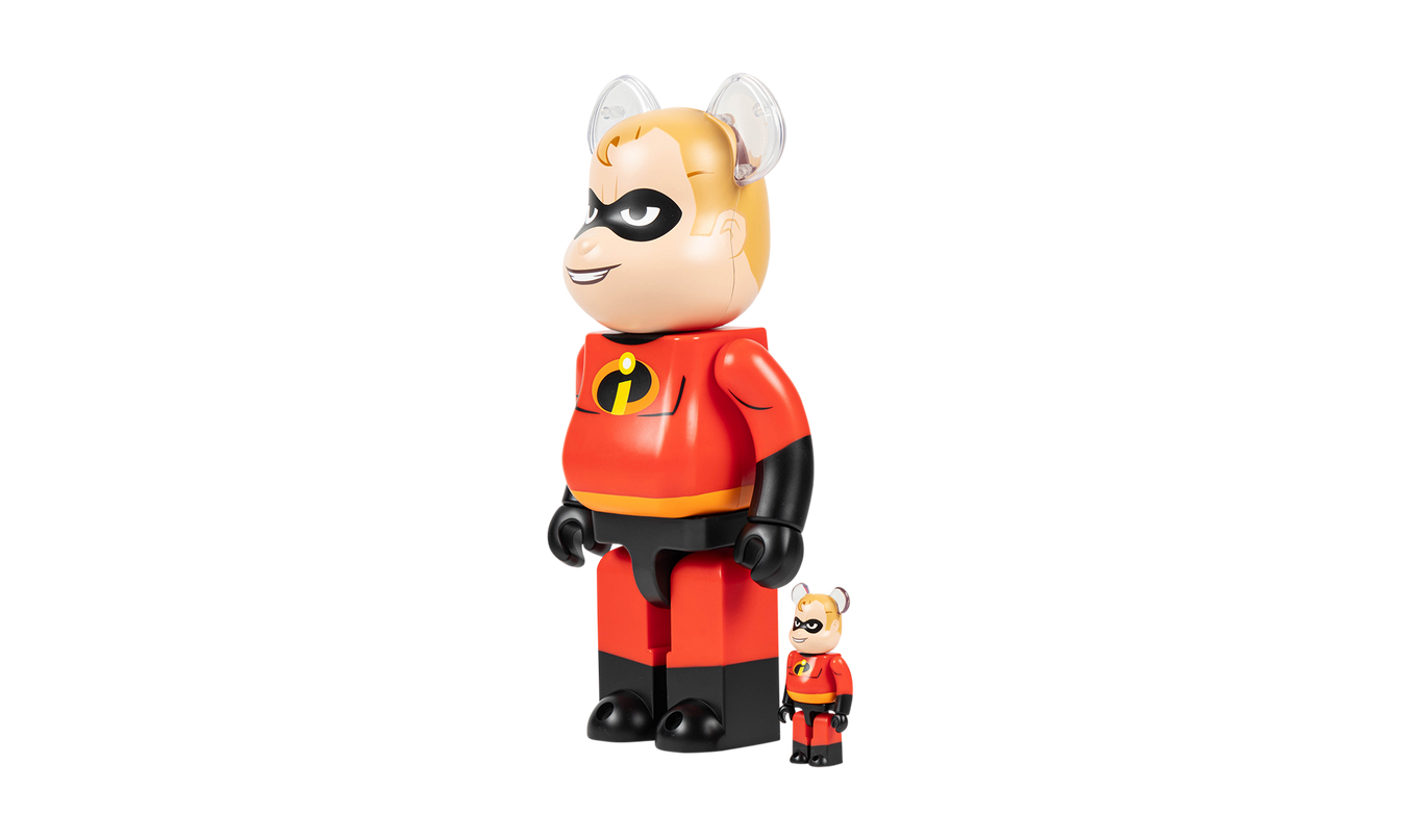 Bearbrick Disney Pixar Mr. Incredible "100% & 400% Set"