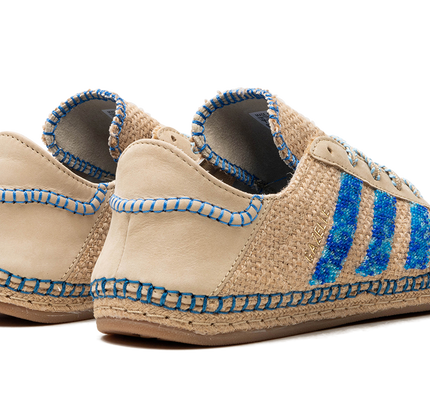 Adidas Gazelle "CLOT - Linen Khaki / Light Blue"