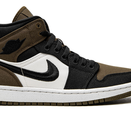 Air Jordan 1 MID SE WMNS "Olive Toe"