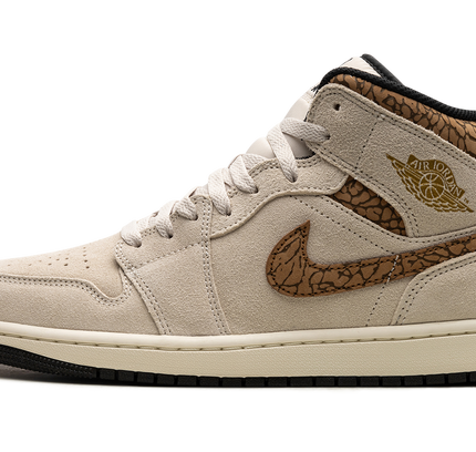Air Jordan 1 Mid "Brown Elephant"