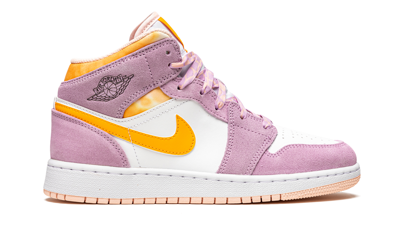 Air Jordan 1 Mid SE GS "Arctic Pink"