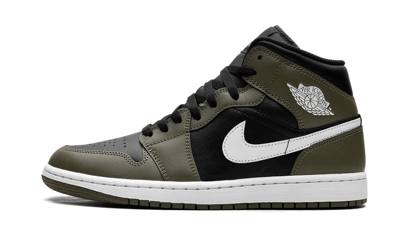 Air Jordan 1 Mid "Olive Sail"