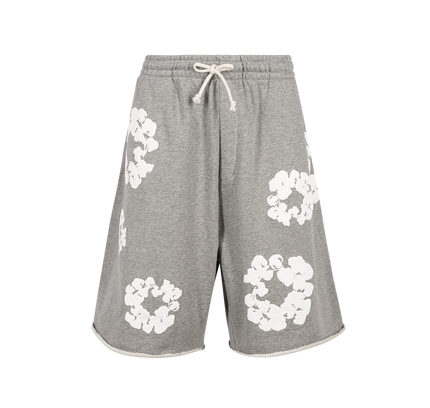 Denim Tears The Cotton Wreath Shorts "Grey"