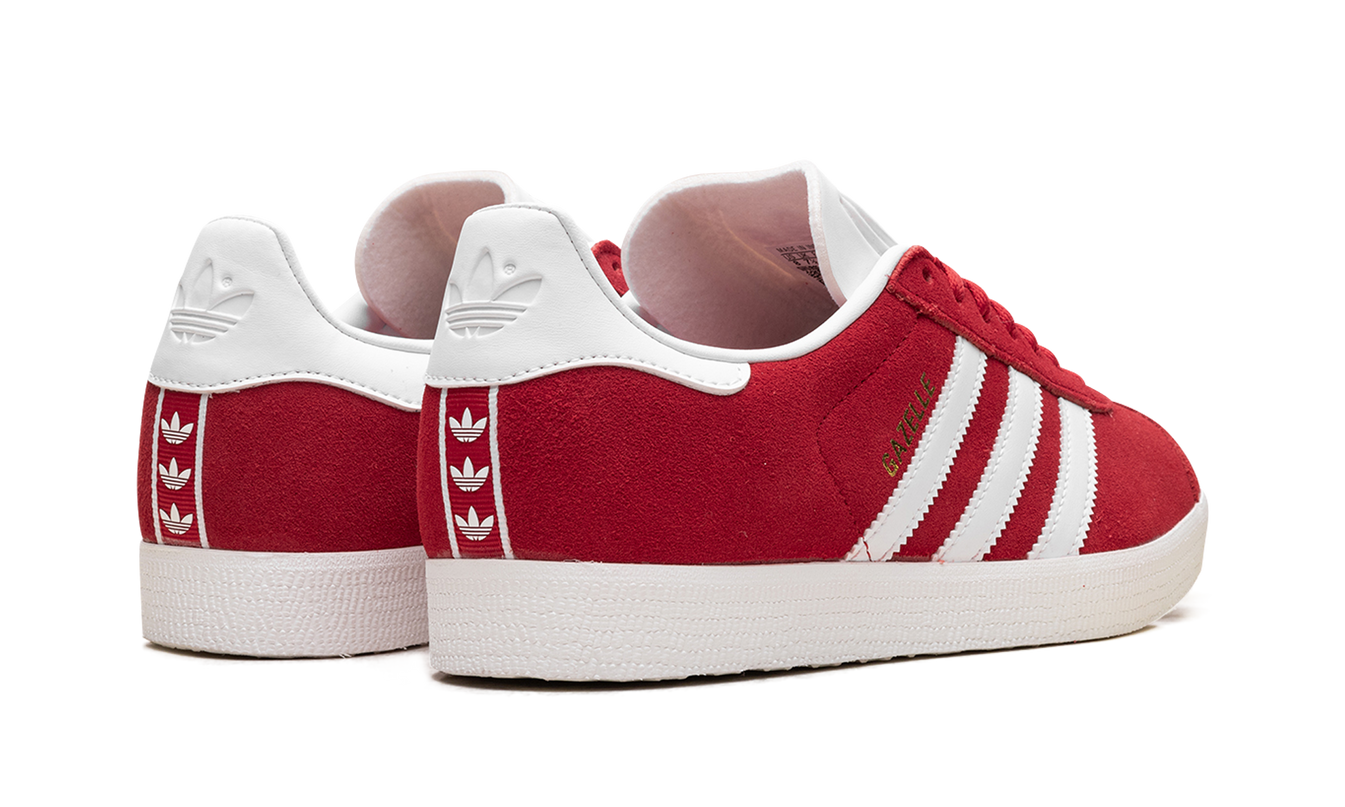 Adidas Gazelle "Scarlet White"